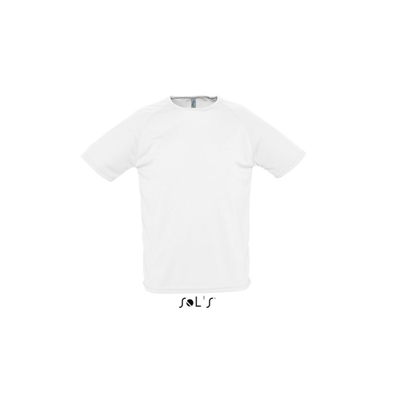 Sports T-shirt Sols Sporty Unisex  White XS