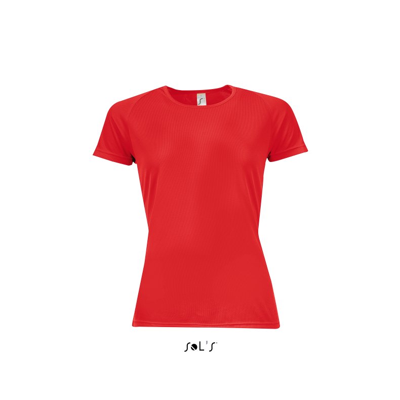 Sports T-shirt Sols Sporty Women 01159 Red L