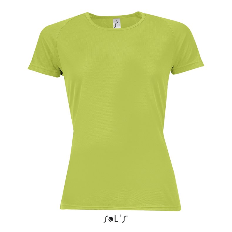 Sports T-shirt Sols Sporty Women 01159 Apple Green XS
