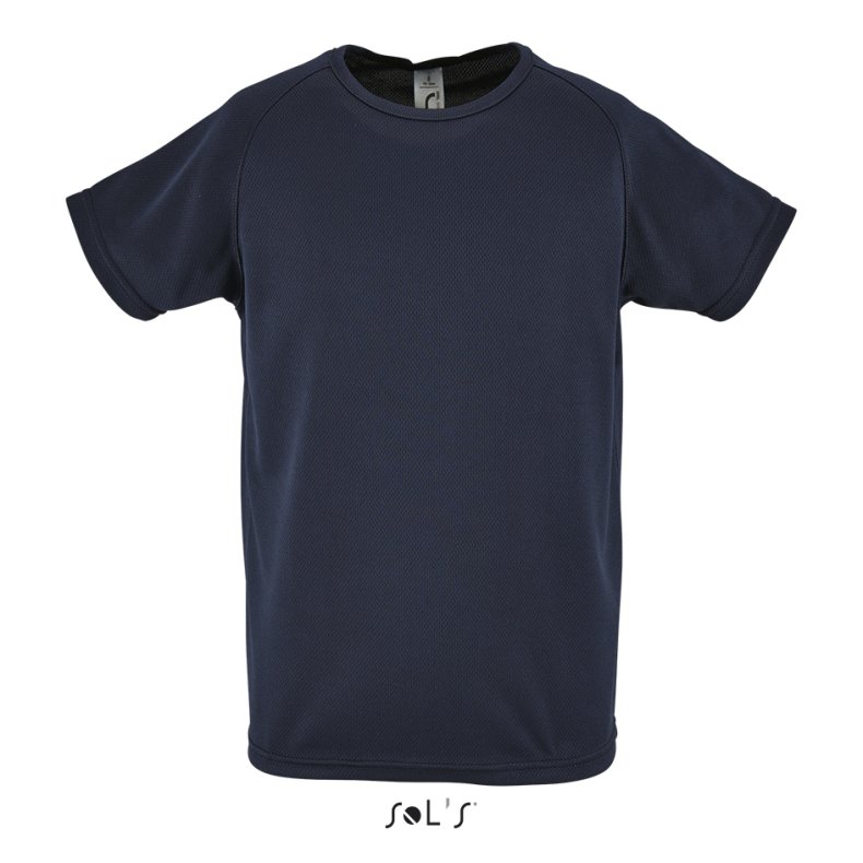 Sports T-shirt til junior/ b�rn- mange farver  French Navy 10