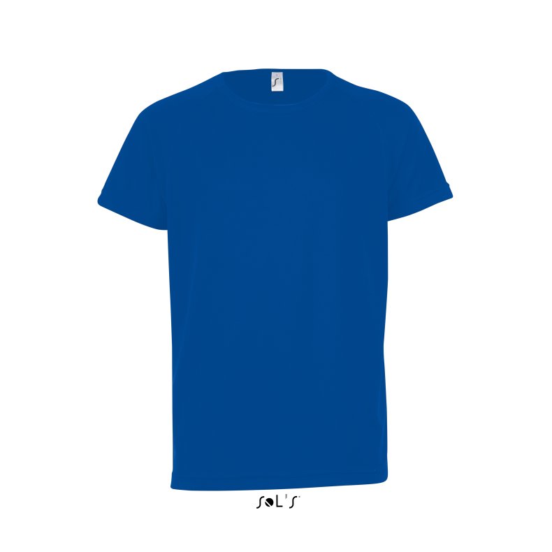 Sports T-shirt til junior/ b�rn- mange farver  Royal 10