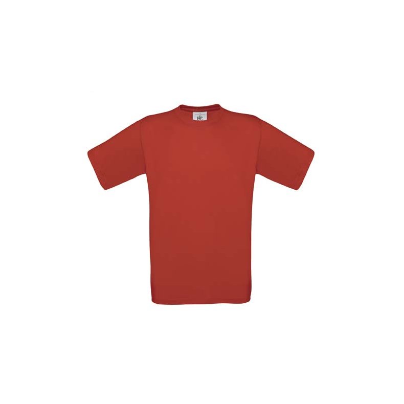 T-shirt B&C 190gr. Red S