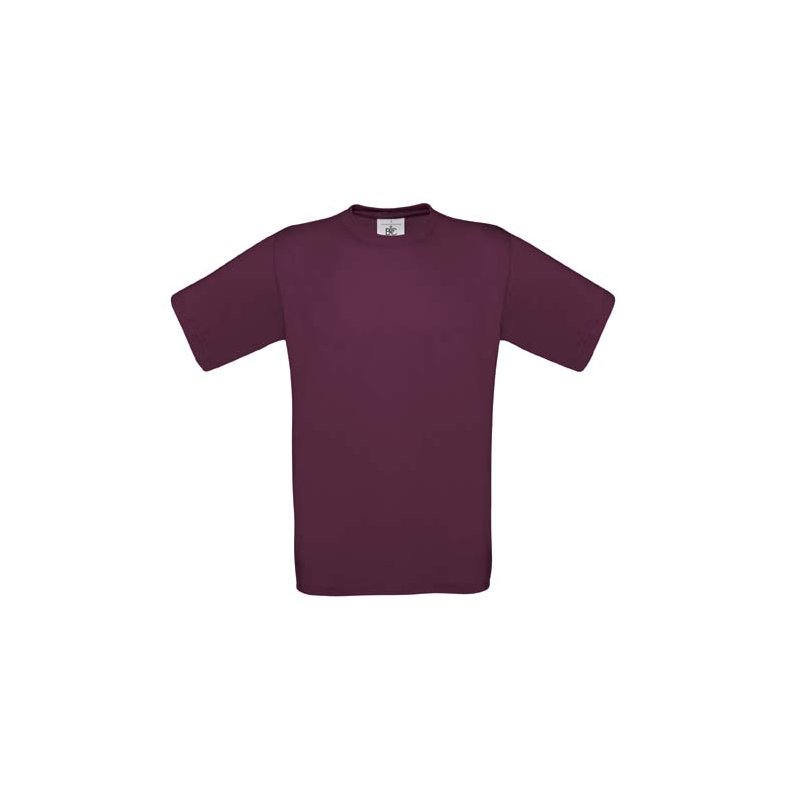 T-shirt B&C 190gr. Burgundy XL