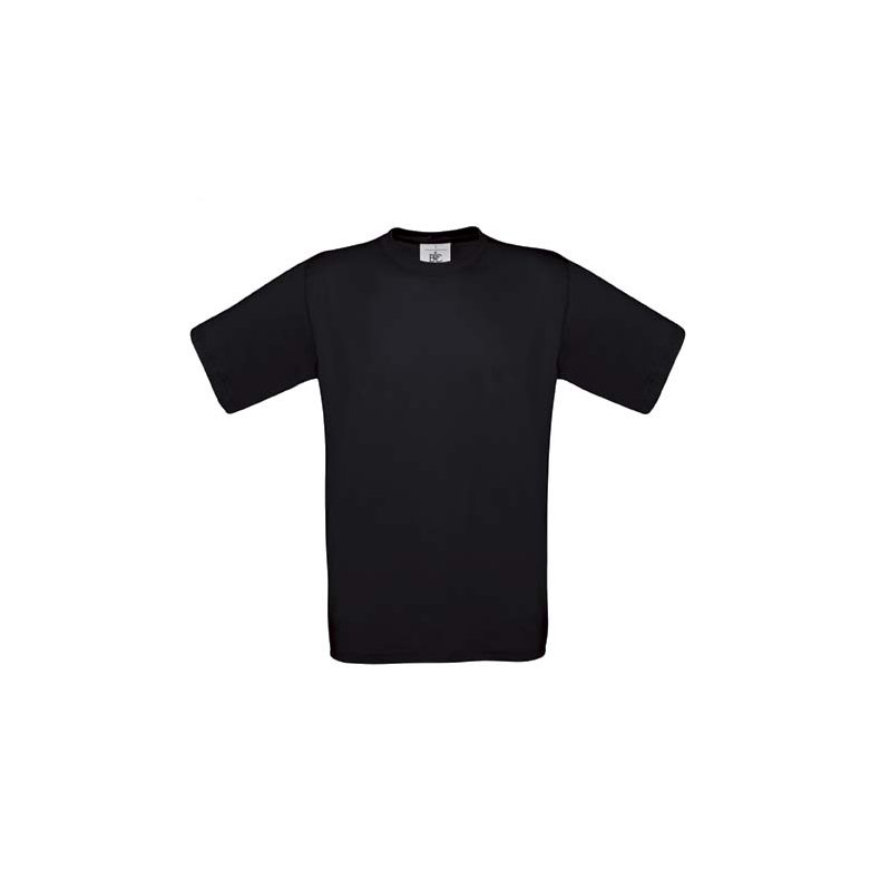 T-shirt B&C 190gr. Black L