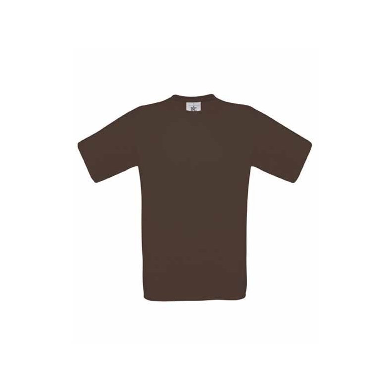 T-shirt B&C 190gr. Brown S