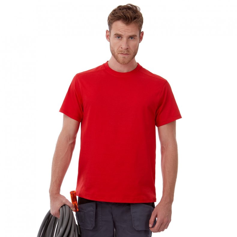 T-Shirt B&C Perfect Pro - Red