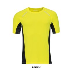L�be T-shirt Sols Sydney Men - 01414 - Neon Yellow