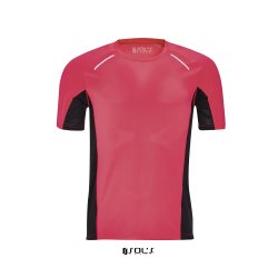 L�be T-shirt Sols Sydney Men - 01414 - Neon Coral