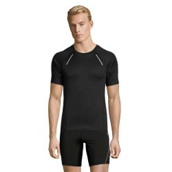 L�be T-shirt Sols Sydney Men - 01414 - Black