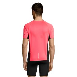 L�be T-shirt Sols Sydney Men - 01414 - Neon Coral
