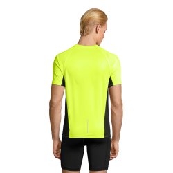 L�be T-shirt Sols Sydney Men - 01414 - Neon Yellow