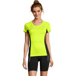 L�be T-shirt Sols Sydney Women - 01415 - Neon Yellow