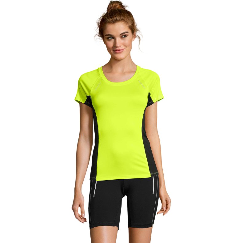 Lbe T-shirt Sols Sydney Women - 01415 - Neon Yellow