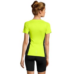 L�be T-shirt Sols Sydney Women - 01415 - Neon Yellow