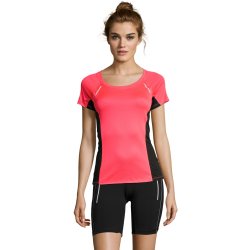 L�be T-shirt Sols Sydney Women - 01415 - Neon Coral