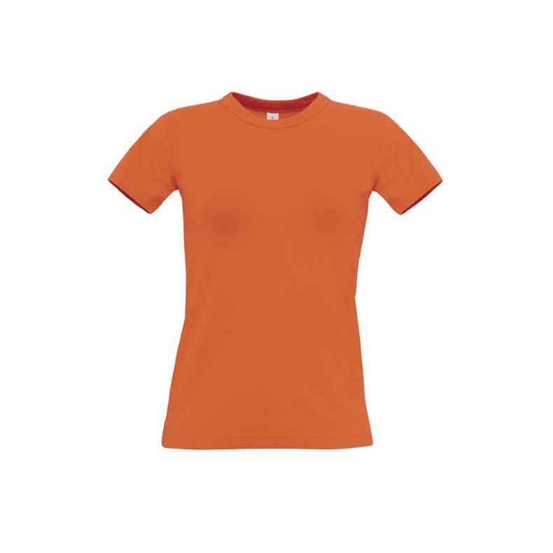 Dame T-shirt B&C Exact 190 /Women Orange XL