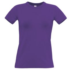 Dame T-shirt B&C Exact 190 /Women