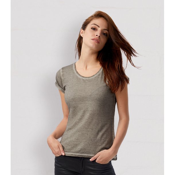 T-Shirt B&C DNM Plug In /Women - Grey Clash