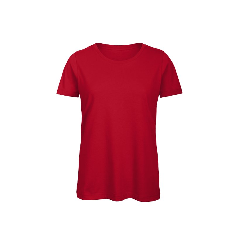 Dame T-shirt B&C Inspire T /women_&deg; Red XL
