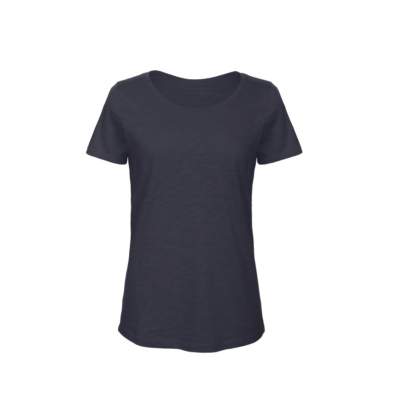 T-Shirt B&C Inspire Slub T /women - Chic Navy