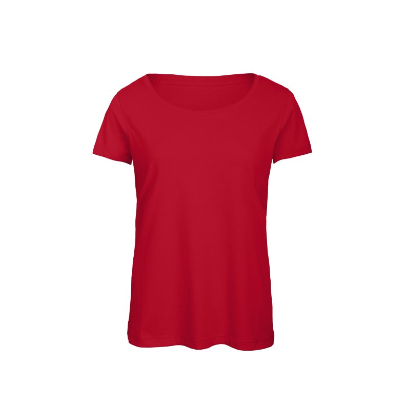 T-Shirt B&C TW056 Triblend /Women - Red