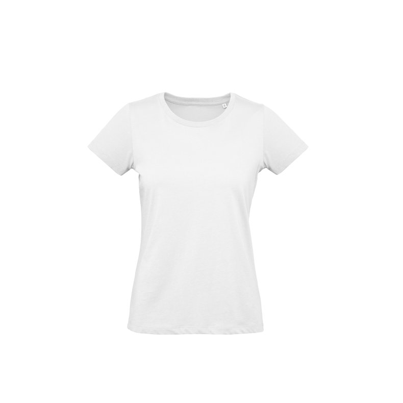 Dame T-shirt B&C Inspire Plus T /women_&deg; White M