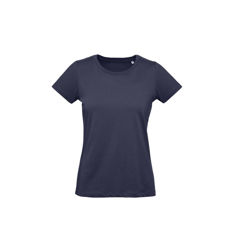 Dame T-shirt B&C Inspire Plus T /women_&deg; Navy Blue L