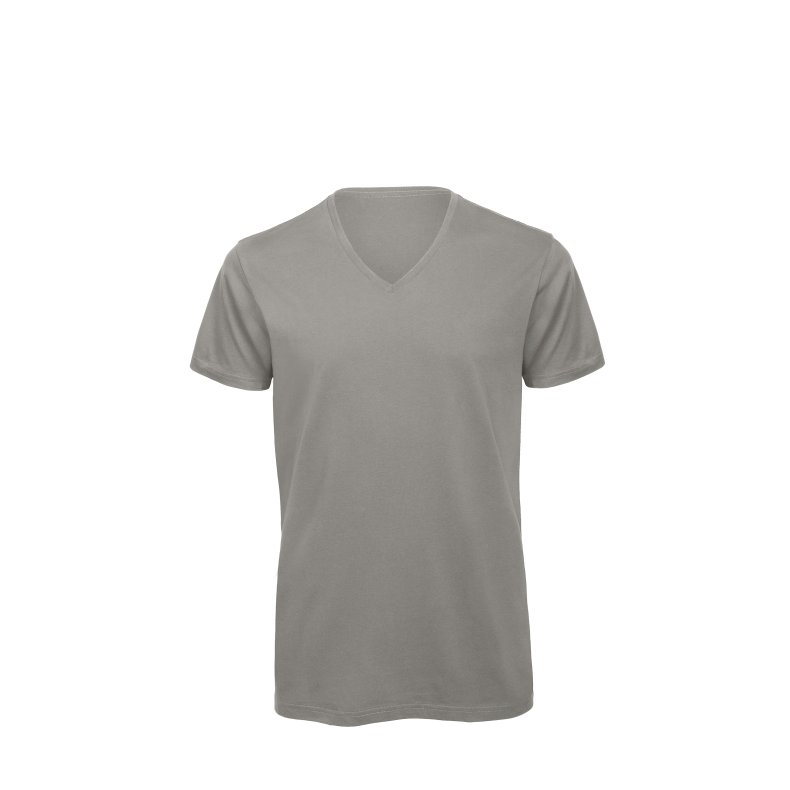 T-Shirt B&C Inspire V T /men_&deg; Light-grey S