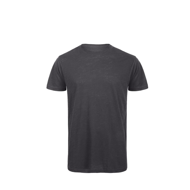 T-Shirt B&C Inspire Slub T /Men - Chic Anthracite