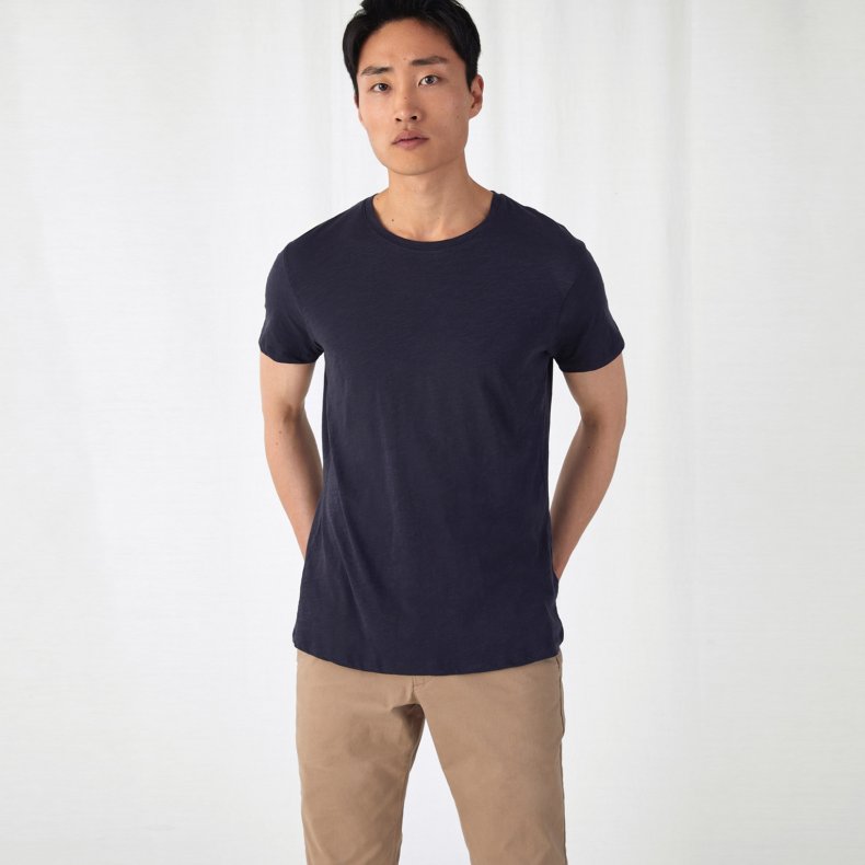 T-Shirt B&C Inspire Slub T /Men - Chic Navy