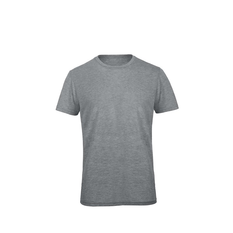 T-Shirt B&C TM055 Triblend /Men - Heather Light Grey