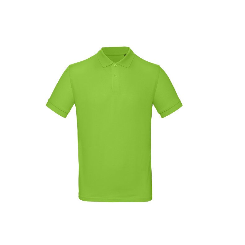 Herre Polo B&C Inspire Polo /Men Orchid Green XXL