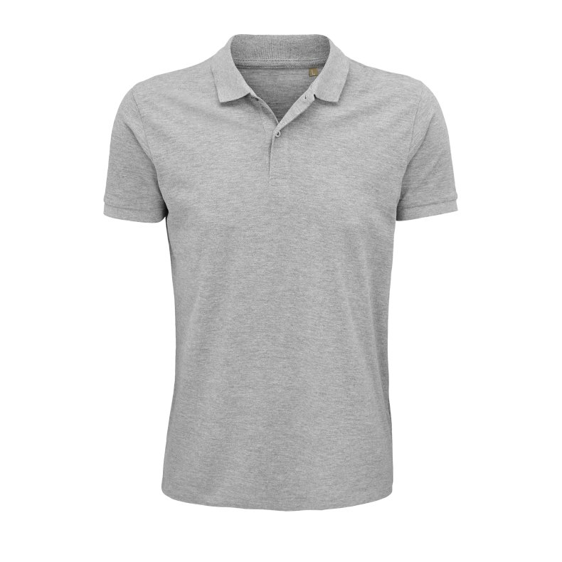 Polo Sols Planet Men Grey Melange XXL