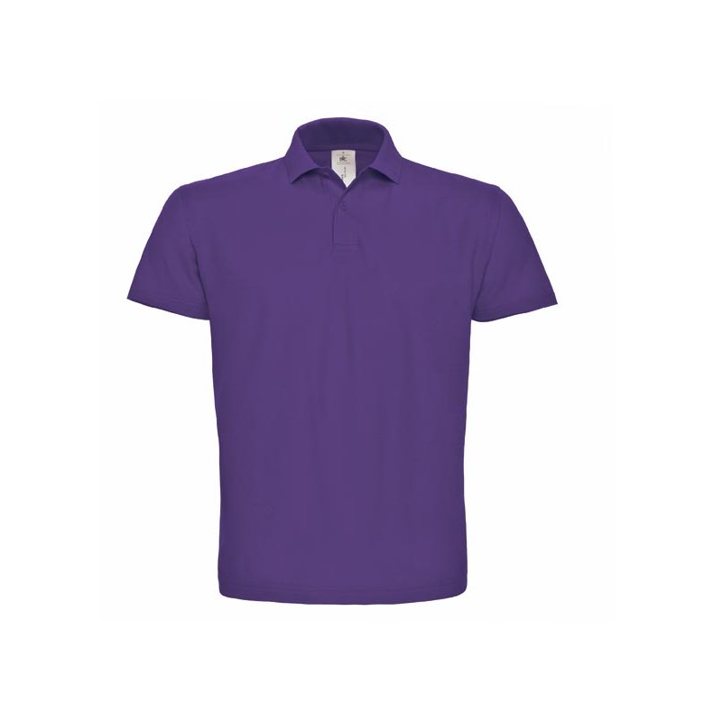 Herre og Dame Polo / Unisex Polo / B&C ID.001 Purple XL