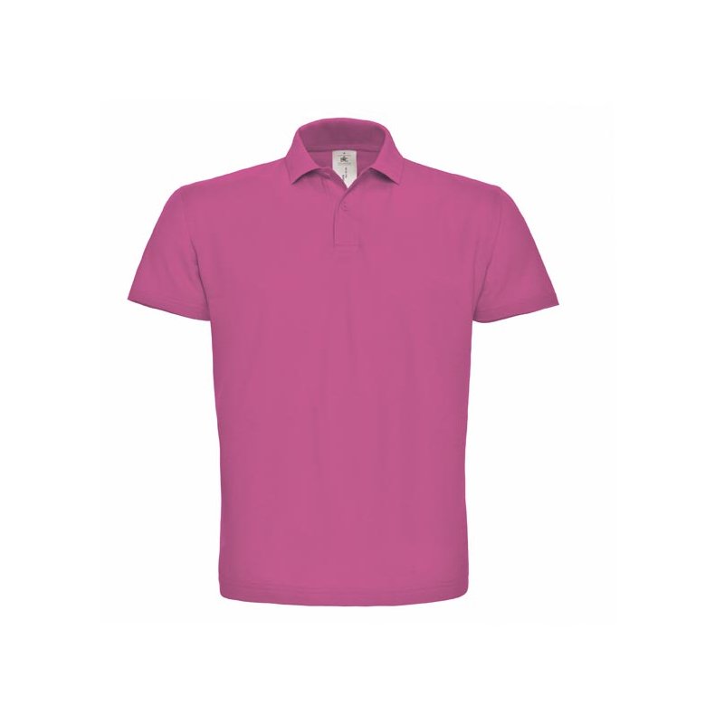 Herre og Dame Polo / Unisex Polo / B&C ID.001 Fuchsia M