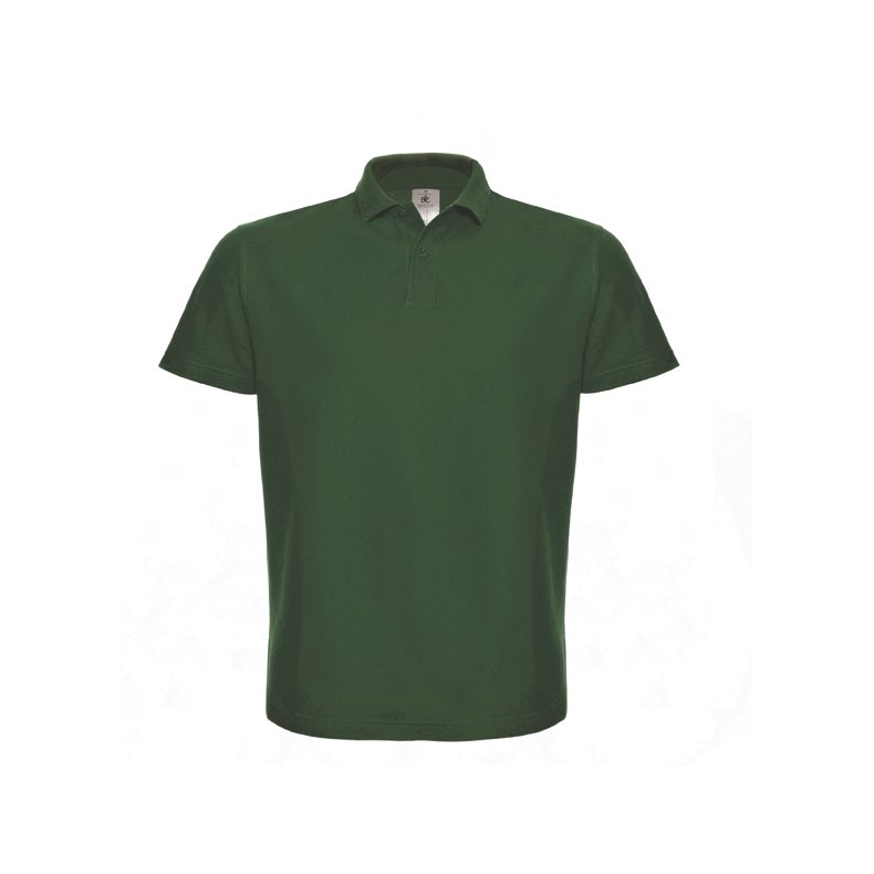 Herre og Dame Polo / Unisex Polo / B&C ID.001 Bottle Green S