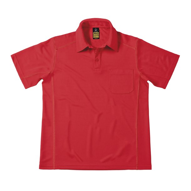 Polo B&C CoolPower Pro Polo - Red