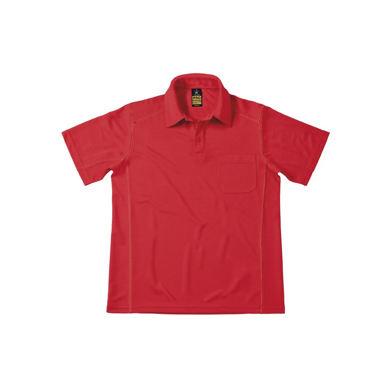 Polo B&C CoolPower Pro Polo - Red