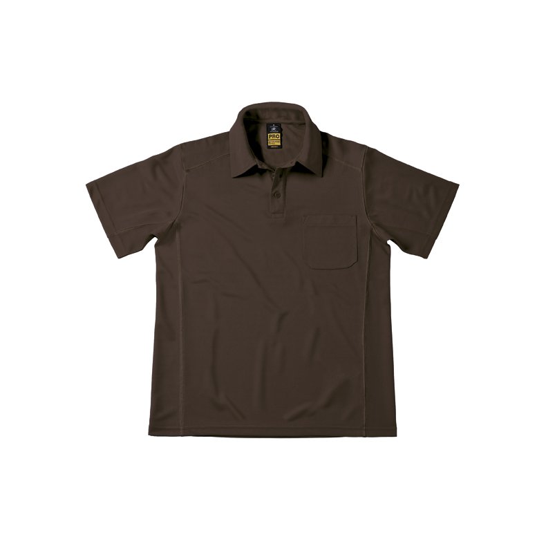 Polo B&C CoolPower Pro Polo - Brown