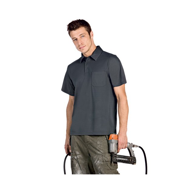 Polo B&C CoolPower Pro Polo - Dark-Grey