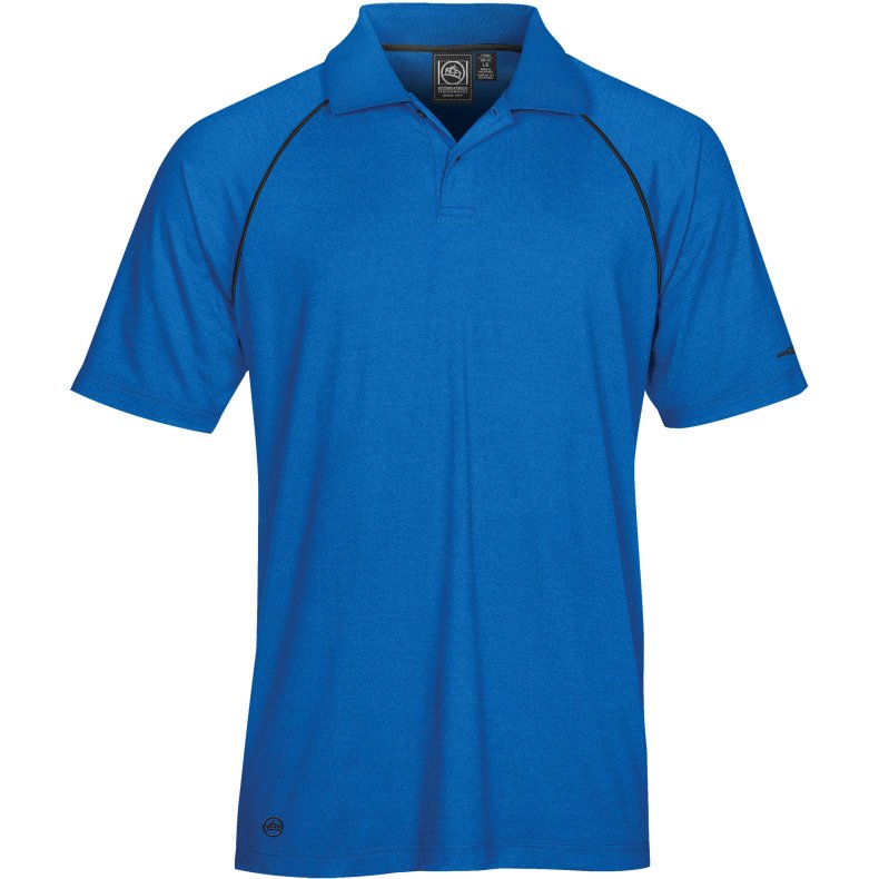 Polo Stormtech IPS-4 Piranha Polo - Marine Blue/Black