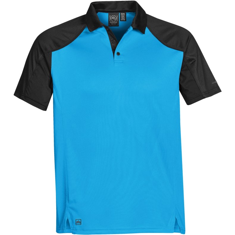 Polo Stormtech VPS-1 Vector Polo - Electric Blue/Black