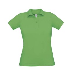 Dame Polo B&C Safran Pure /Women - Real Green
