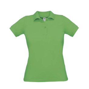 Dame Polo B&C Safran Pure /Women - Real Green