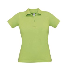 Dame Polo B&C Safran Pure /Women - Pistachio