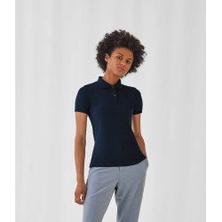 Dame Polo B&C Safran Pure /Women - Black