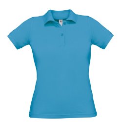 Dame Polo B&C Safran Pure /Women - Atoll