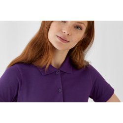 Dame Polo B&C Safran Pure /Women - Purple