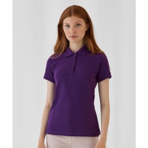 Dame Polo B&C Safran Pure /Women - Purple