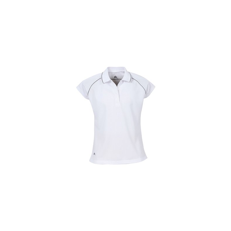 Dame Polo Stormtech GPX-2W Coolmax Polo - White/Iron